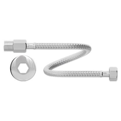 Imagem de Cuba de Apoio Redonda 36x14cm Com Torneira Lóggica e Kit Instalação