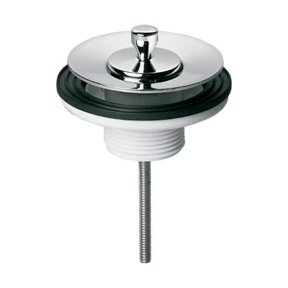 Imagem de Cuba de Apoio Redonda 36x14cm Com Torneira Lóggica e Kit Instalação