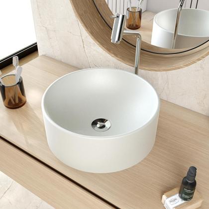 Imagem de Cuba de Apoio Redonda BL34 Matte Fosco