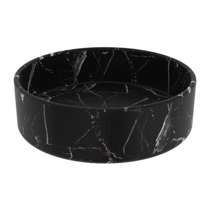 Imagem de Cuba de Apoio Redonda Sottile Nero Japi