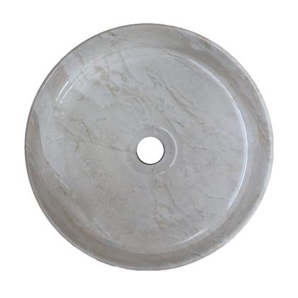 Imagem de Cuba de Apoio Redonda Sottile Travertino Japi