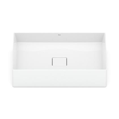 Imagem de Cuba de Apoio Retangular 51cm X 36cm sem Mesa T6 Terra Roca