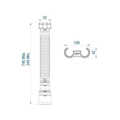 Imagem de Cuba de Embutir Deca Slim 55x45 Retangular Branca + Válvula + Sifão