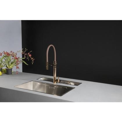 Imagem de Cuba De Inox Wish 74x40x20cm Com Chapa E Válvula Deca