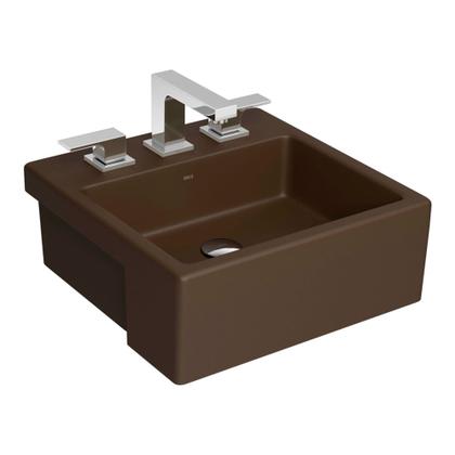 Imagem de Cuba de Semiencaixe Quadrada com Mesa - Deca L.830.22