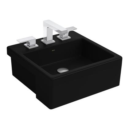 Imagem de Cuba de Semiencaixe Quadrada com Mesa - Deca L.830.94