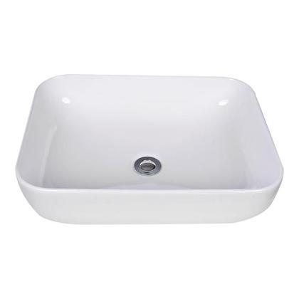 Imagem de Cuba de Sobrepor Banheiro Cerâmica 50,5x39x13 cm Domum