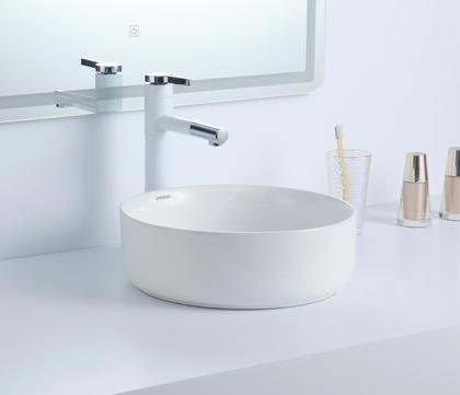 Imagem de Cuba Deend de Ceramica Capri Para Banheiro 36x36x12cm