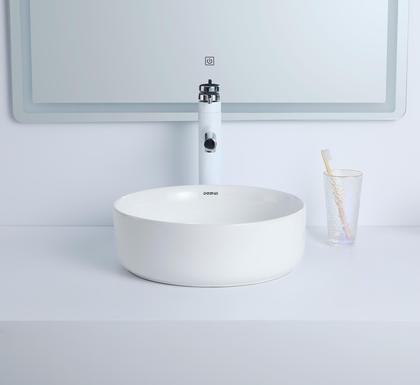 Imagem de Cuba Deend de Ceramica Capri Para Banheiro 36x36x12cm