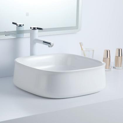 Imagem de Cuba Deend De Cerâmica MorbidaLuce Banheiro 42x42x14cm