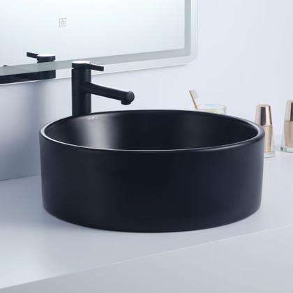 Imagem de Cuba Deend De Cerâmica NeroVelluto Para Banheiro 46x46x16cm