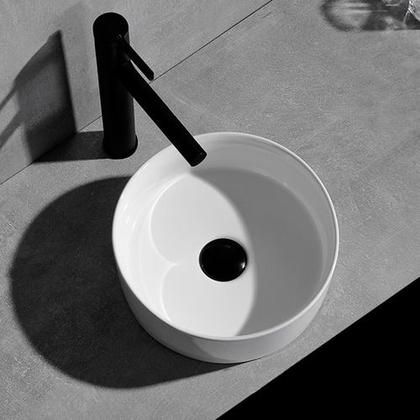 Imagem de Cuba Deend De Cerâmica Perla Bianca Para Banheiro 41x41x16cm