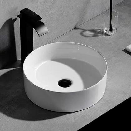 Imagem de Cuba Deend De Cerâmica Perla Bianca Para Banheiro 41x41x16cm