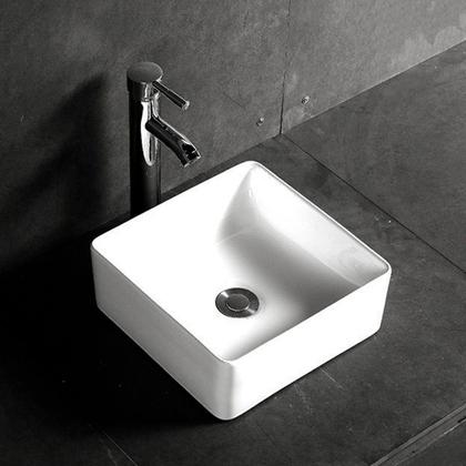 Imagem de Cuba Deend De Cerâmica Quadrina Para Banheiro 37x37 cm