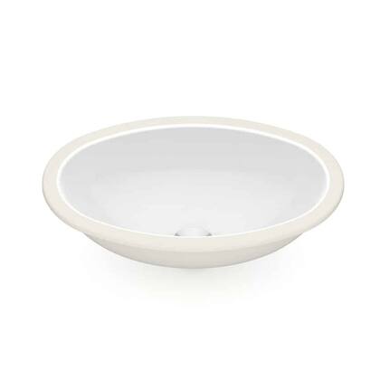 Imagem de Cuba Embutir Oval 495x330mm SMSL Branco Celite