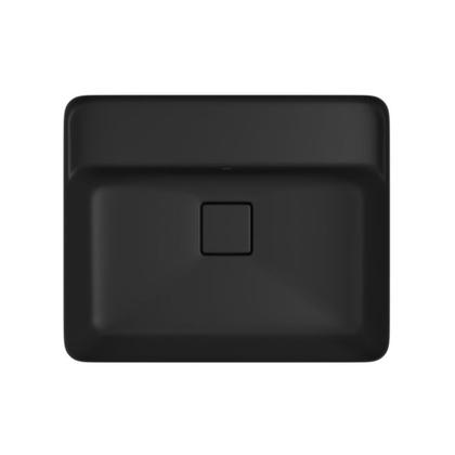 Imagem de Cuba Embutir Retangular C/ Mesa 50mm Ébano Fosco Deca