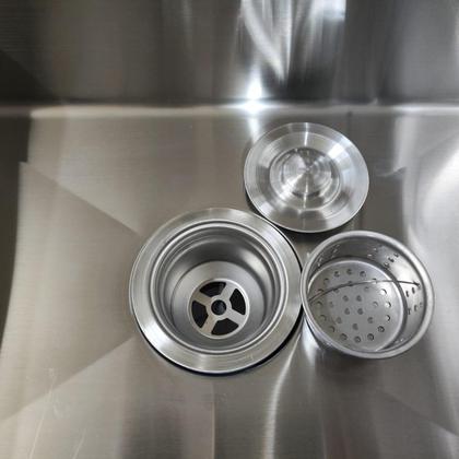 Imagem de Cuba Gourmet C/ Acessórios 60x45cm Aço Inox 304 Cozinha Pia 