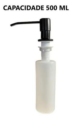 Imagem de Cuba Gourmet Cozinha Aço Inox Com Acessórios 50x40cm Preta