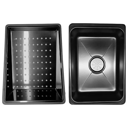 Imagem de Cuba Gourmet Multifuncional Inteligente Cozinha Aço Inox 304 Display LED e Torneira Retrátil - Preto