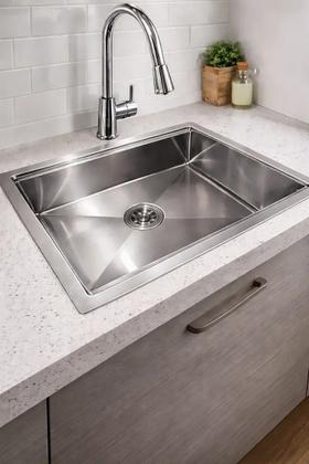 Imagem de Cuba Inox Gourmet Support Sobrepor Ou Embutir 75x45cm
