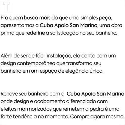 Imagem de Cuba japi de apoio san marino nero