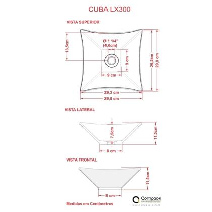 Imagem de Cuba L30 C/Torneira Link 1062 Metal