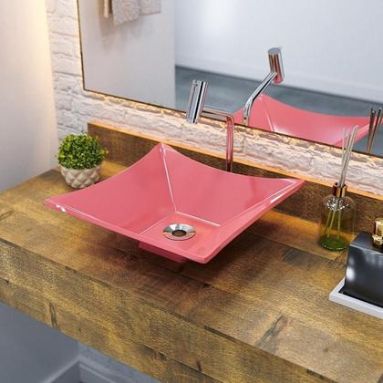 Imagem de Cuba L34 C/Torneira Link e Válvula 1"+Sifão e Flexível