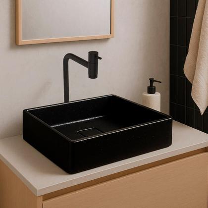 Imagem de Cuba Oregon de Cimento Retangular 39x28 cm