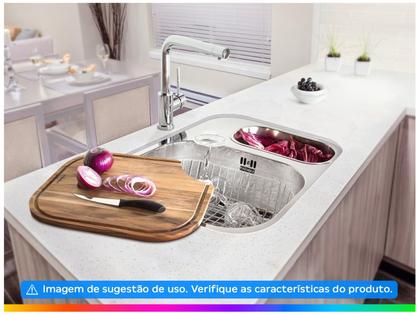 Imagem de Cuba para Cozinha Franke Simples com Auxiliar