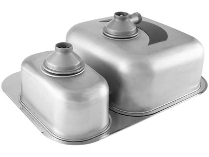 Imagem de Cuba para Cozinha Franke Simples com Auxiliar