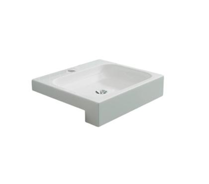 Imagem de Cuba /pia De Apoio Semi-encaixe Nice Retangular 44 Cm Branco