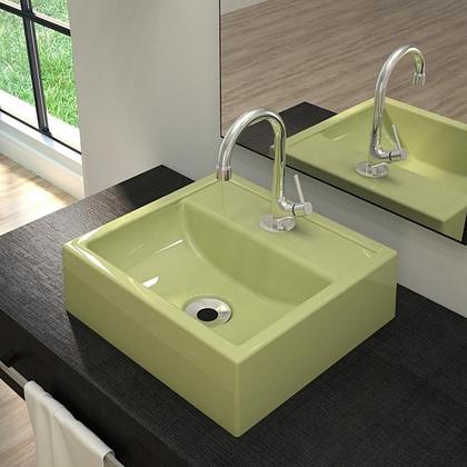 Imagem de Cuba Q32 C/Torneira 1198 + Válvula 7/8" Colorida