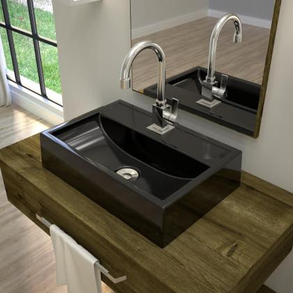 Imagem de Cuba Q45 C/Torneira Luxo 1195 e Válvula Click V2