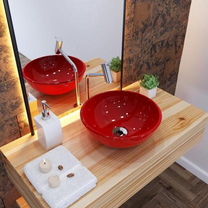 Imagem de Cuba R30 C/Torneira Link+Válvula 7/8+Sifão+Flexível Colorida