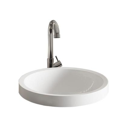 Imagem de Cuba Redonda Com Torneira DL04 e Valvula Cromada ABS