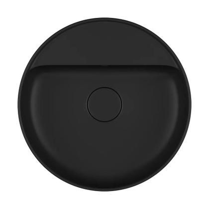 Imagem de Cuba Redonda de Apoio 40cm com Deck Ébano Fosco