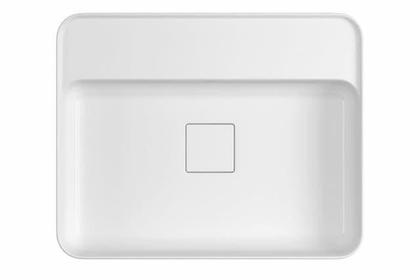 Imagem de Cuba Retangular de Apoio 50cm Branco Slim Deca