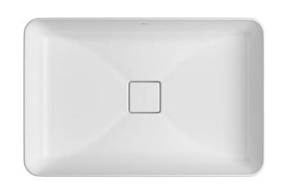 Imagem de Cuba Retangular de Sobrepor 60cm Branco