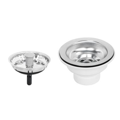 Imagem de Cuba Retangular Stand Aço Inox Tramontina 56X34X14 94085/507