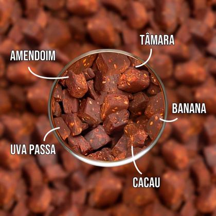 Imagem de Cubinhos Fit P&P Paçoca com Cacau 250g - P&P