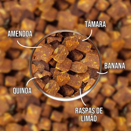 Imagem de Cubinhos Fit P&P Tâmara, Amêndoa e Limão 100g - P&P