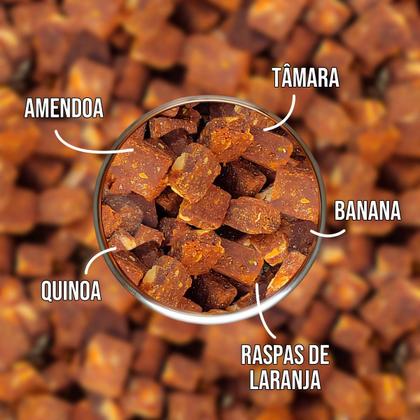 Imagem de Cubinhos Fit P&P Tâmara Amêndoa e Raspas Laranja 1Kg - P&P