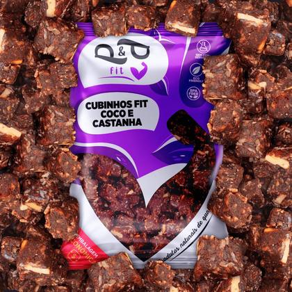 Imagem de Cubinhos Fit P&P Tâmara Coco Castanha de Caju e Cacau 1Kg - P&P