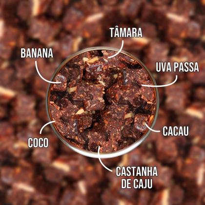 Imagem de Cubinhos Fit P&P Tâmara Coco Castanha de Caju e Cacau 1Kg - P&P