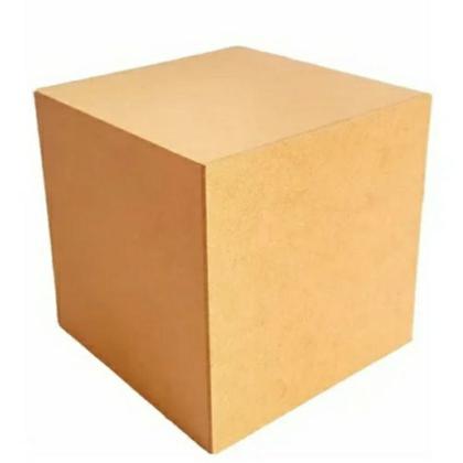 Imagem de Cubo 8x8x8 Liso MDF Cru (100 Unidades)