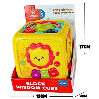 Imagem de Cubo De Atividade Musical 6 Em 1 Infantil - Castela