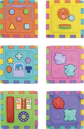Imagem de Cubo Didático Grande Infantil para Bebê Menino Menina + 1 ano