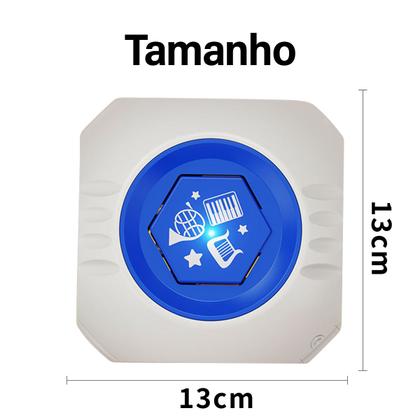 Imagem de Cubo Educativo Musical Alfabeto Numérico Sons de Animais Canções Cores Interativo Inglês Espanhol Aprendizado Educação Bilíngue
