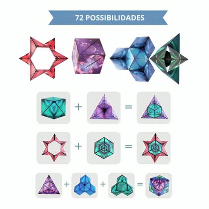 Imagem de Cubo Infinito Shape Shifting Qiyi Galaxy