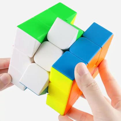 Imagem de Cubo Mágico Colorido Profissional 3x3x3 Clássico Giro Rápido